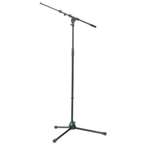 K&M 210/9 Long Boom Microphone Stand - Black