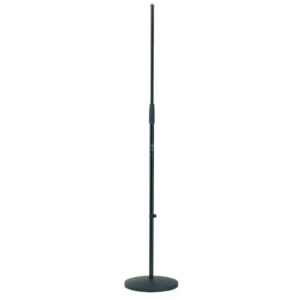 K&M 260/1 Round Base - Black