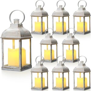 Outdoor Battery Lantern, 8 pcs